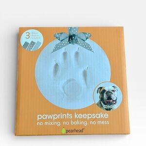 Pearhead Pawprints Keepsake Kit - Brown and White